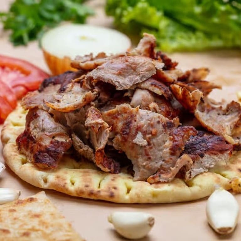 Delicious Beef Shawarma Awaits