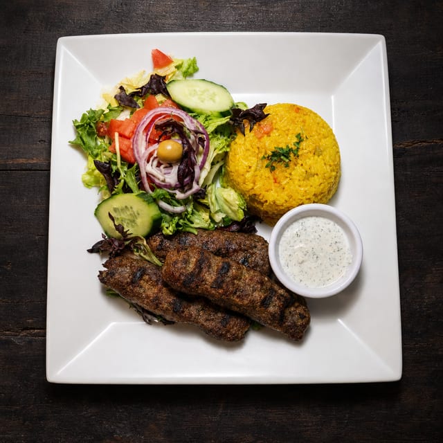 Kofta Platter.