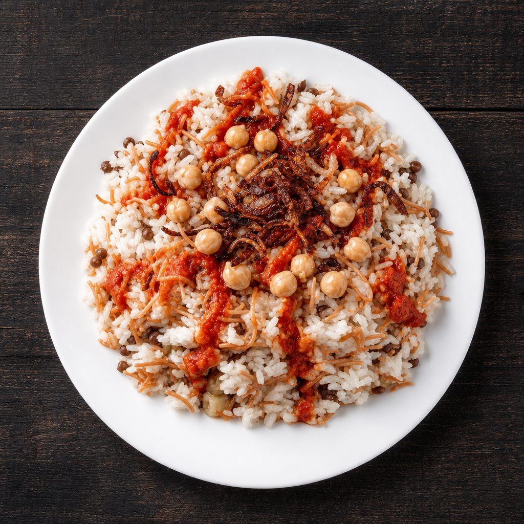Kushary Platter.