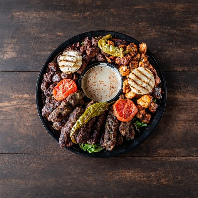 Mixed Grill Platter.