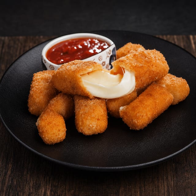 Kids Mozzarella Sticks.