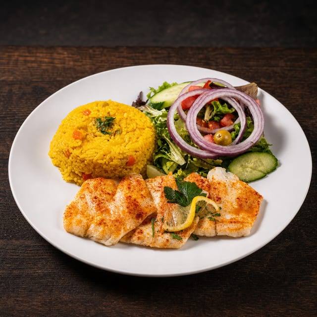 Broiled Flounder.