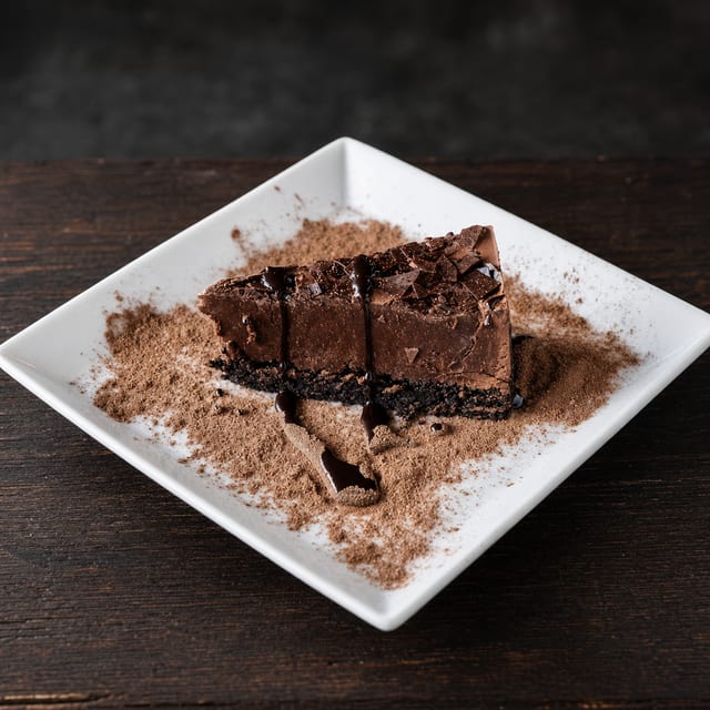 Chocolate Mousse Cake.