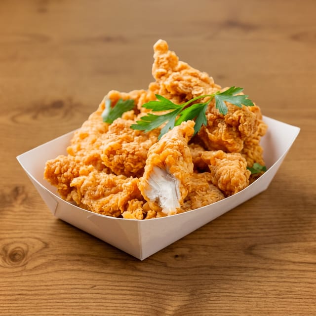 Kids Chicken Fingers & Fries.