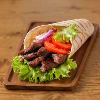 Beef Shawarma Wrap