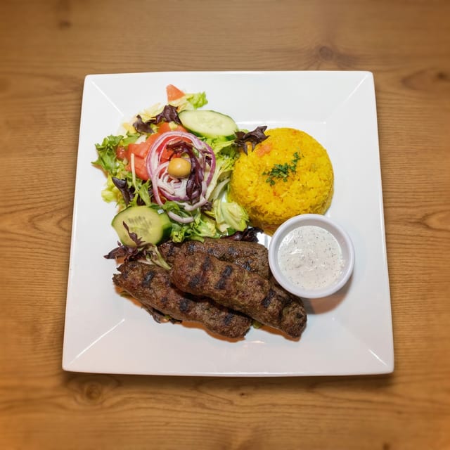 Kofta Platter.