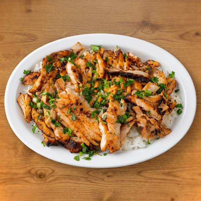 Chicken Shawarma Platter.