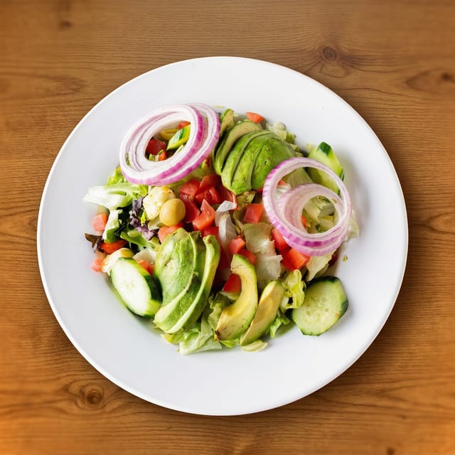 Mandarin Avocado Salad.