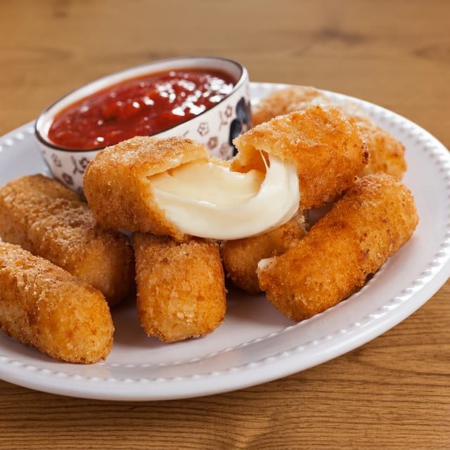 Kids Mozzarella Sticks.