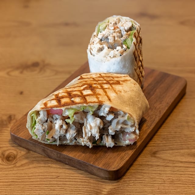 Chicken Shawarma Wrap.