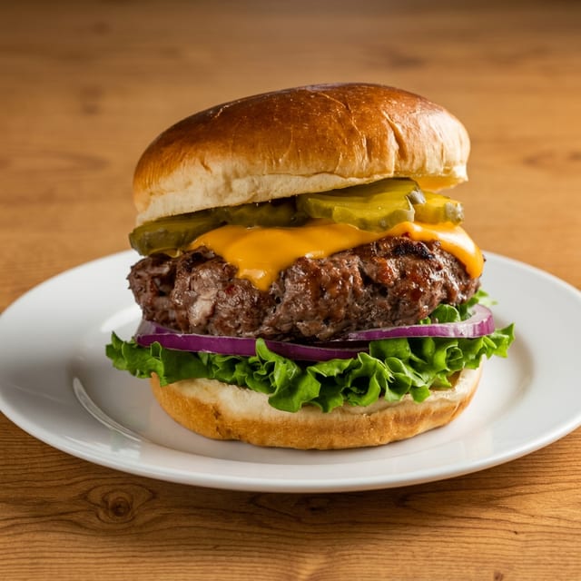 EVOO Burger.