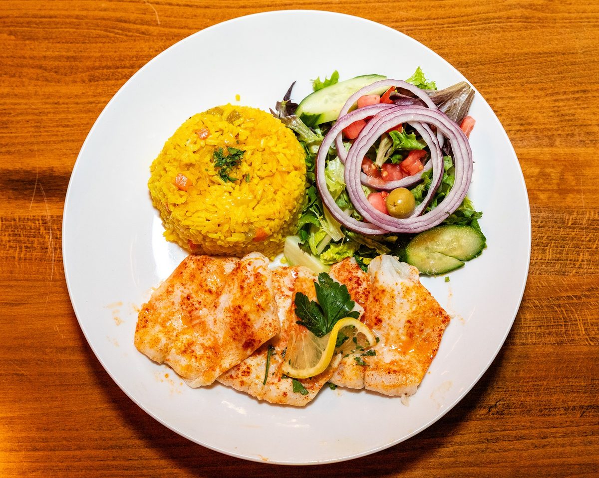 Broiled Flounder